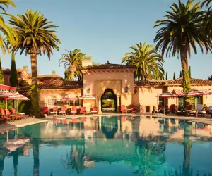 The pool at the Fairmont Grand Del Mar, San Diego
