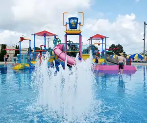 Spray N' Play at Bingemans waterpark in Waterloo