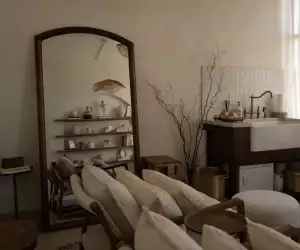 Touch Massage Bar | The seated massage area at Touch Massage Bar in midtown