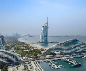 The Dubai shoreline