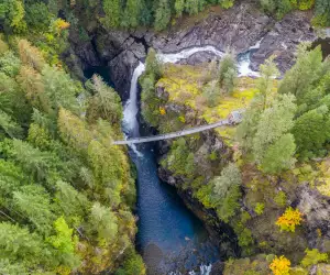Elk Falls Provincial Park in Campbell River